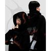 Jujutsu Kaisen Grafik-Hoodies Herren Damen Fleece Warme Sweatshirts Japanischer Anime Print Streetwear Y2k Übergroßer Pullover Trainingsanzug Damen Herren Kleidung