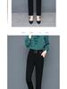 Woodpecker Autumn Women's High Waist Straight-Leg Draped Suit Pants