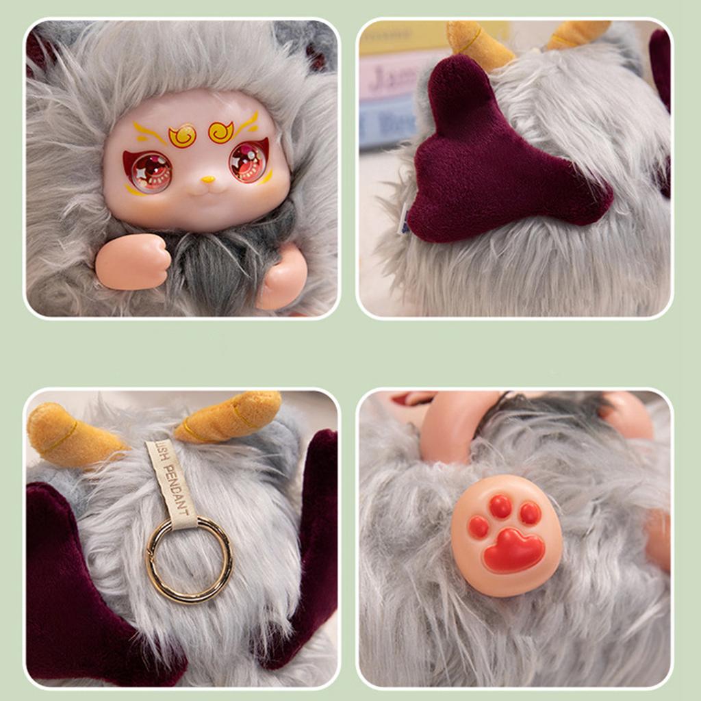 Mountain and Sea Beast Series Plush Toy Gobin Baby Beast Vinyl Stuffed Doll Kids Gift Cute Anime Figure Doll Decoration Gift