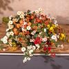 Yousheng Artificial Flowers Multi-Head Rosette Realistic Silk Fake Flowers Indoor Outdoor Decor Weddings Events Photography