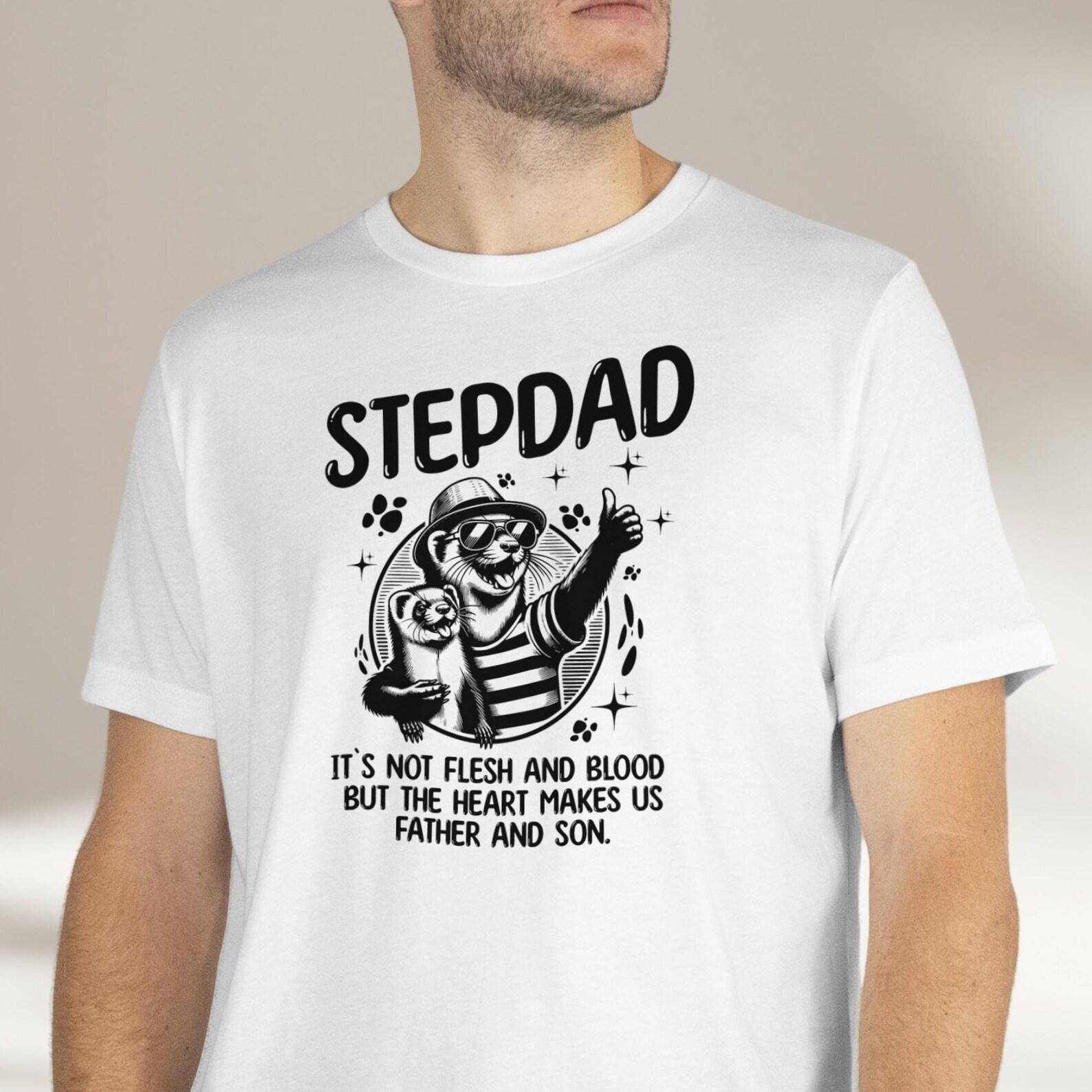 Stepdad Fathers Day T-Shirt Gift 4XL