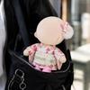 15cm Plush Toy Dress-Up Set: Kimono, Yukata, Obi, Hair Ornament, Shoes (5-piece Set, Doll Not Included) (Pink) [Item]