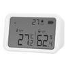 Chytrý senzor pro TUYA Zigbee Teplota Vlhkost Světlo 3 v 1 Záznamové zařízení s LCD obrazovkou
