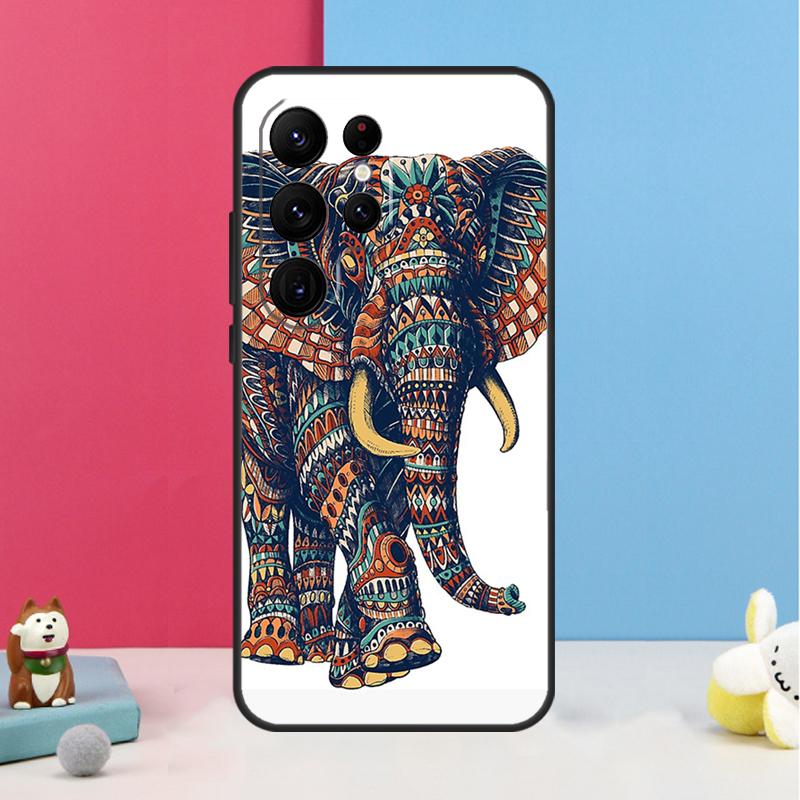 Baby Elephant Case For Samsung Galaxy S26 S23 Ultra S20 S21 S22 S24 S25 Plus S10 S25 FE Back Cover Shell