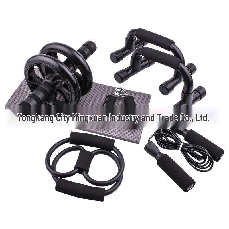 TLXT Smart Automatic Rebound 5-Wheel Abdominal Trainer Set