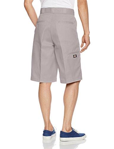 Dickies Official 42283 Cellphone Pocket Work Shorts, 42283, Silver, Size 32
