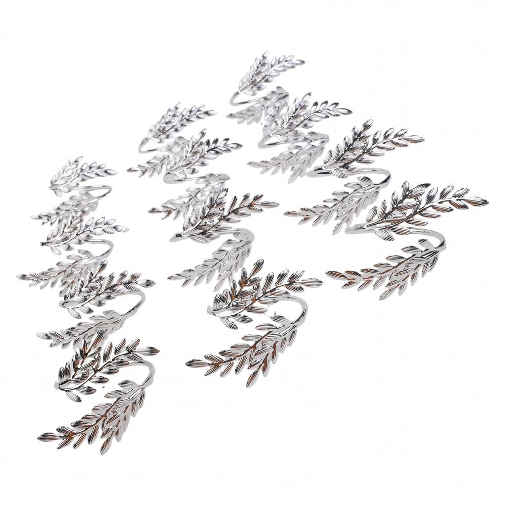 Easy Maintenance Elegant Table Decor Napkin Rings Table Setting