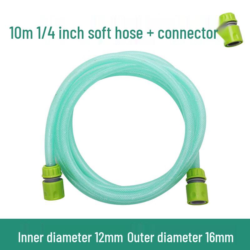 Jundingying 10m All-Weather Garden Hose, 12mm ID