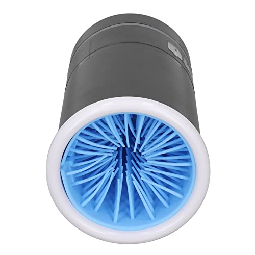 Portable Dog Paw Cleaner with Durable Brush for Small and Medium Dogs and Cats, USB Rechargeable, Lightweight Design