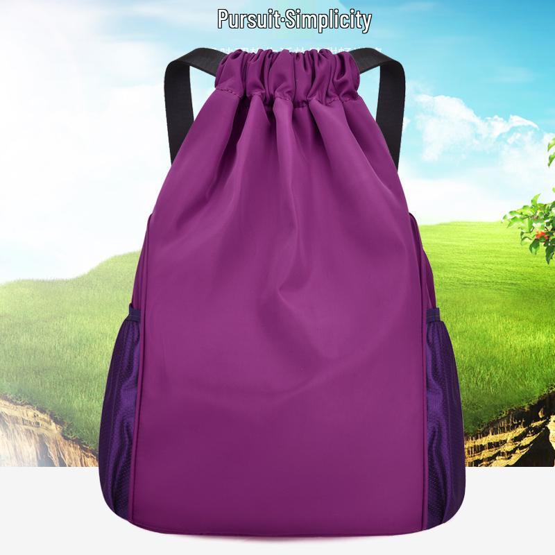 2025 Oxford Cloth Large Capacity Drawstring Backpack: Women's & Men's Gym, Sports, Travel Bag