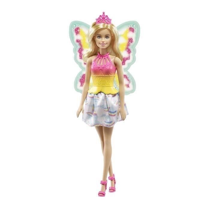 Barbie dreamtopia féerie 3-en-1 princesse sirène fée