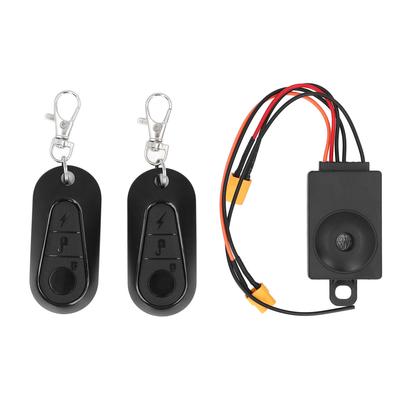 Electric Scooter Alarm with Remote Anti Theft Security XT30 Port Electric Bike Alarm for M365 PRO