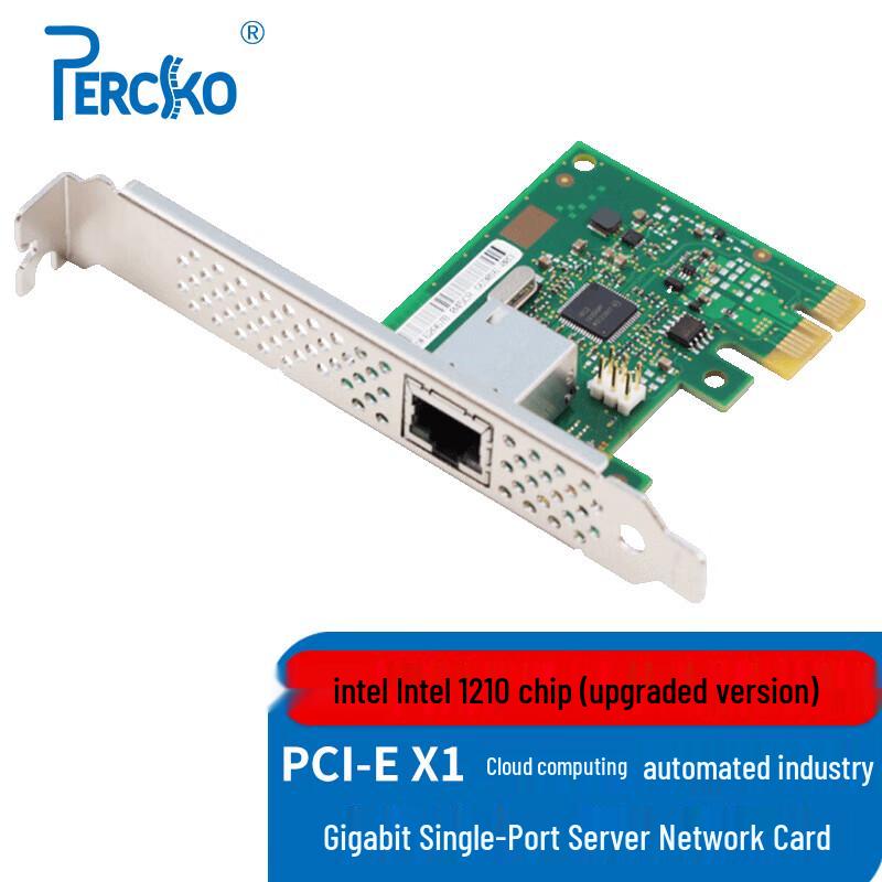 

Мережевий адаптер PERCKO Intel I210 Gigabit PCI-E (версія CN)