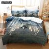 3D Jet Fighter Battle Plane  F-22 Bedding Sets Duvet Cover Set With Pillowcase Twin Full Queen King Bedclothes Bed Linen