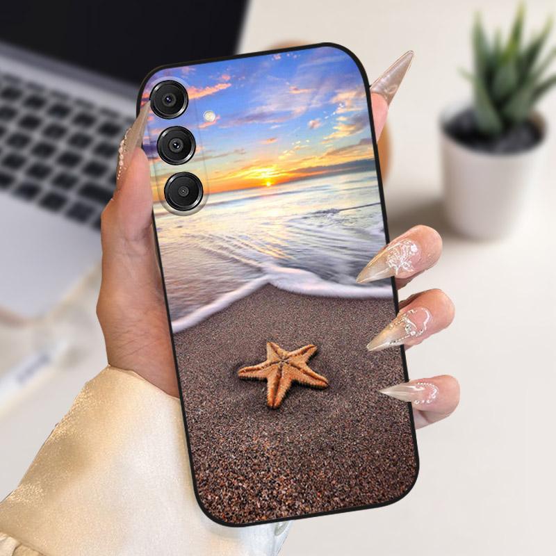 For Samsung Galaxy A17 Case Cover Soft Silicone TPU Shockproof Bumper For GalaxyA17 5G Protective Phone Casing A 17 Cartoon Capa