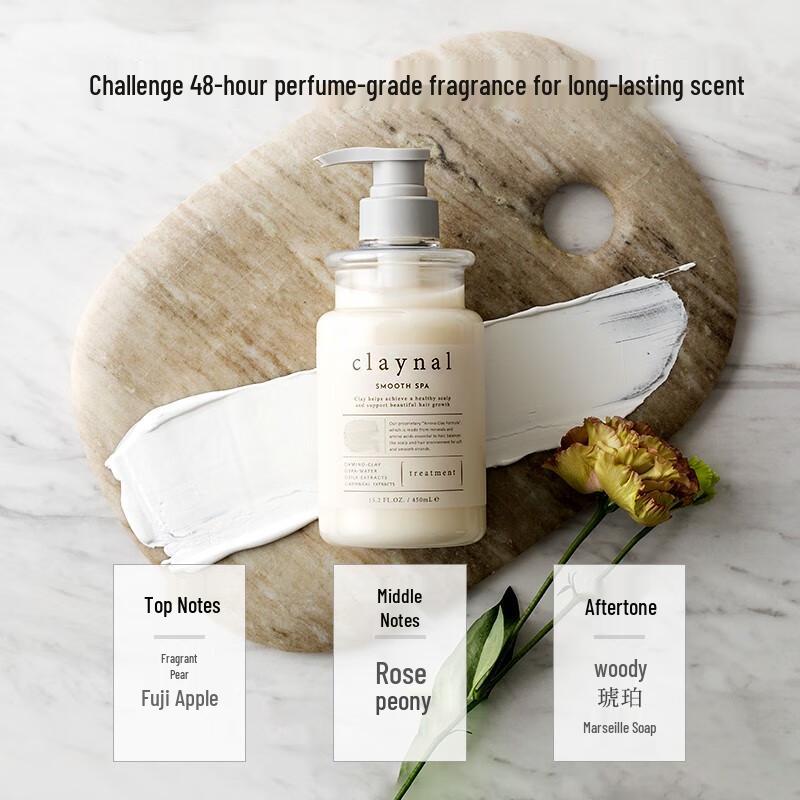 CLAYNAL Aminosäure Seide Elastische Rose Haarspülung