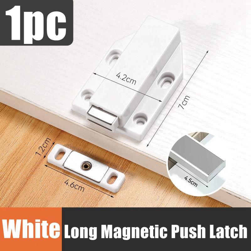 Magnetic Push Latch Press Out Latch Push to Open Cabinet Hardware Magnetic Touch Latches Push Release Kitchen Drawer Push Catch