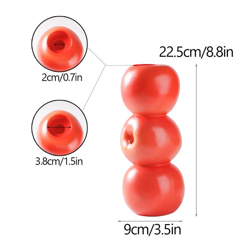 Nordic Creative Apple Candlestick for Romantic Wedding & Dinner Table Decor