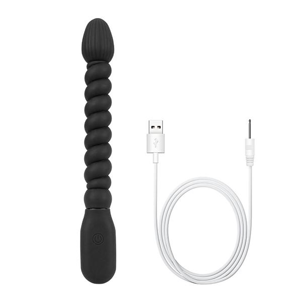 10 Speed Dual Motor Vibrators Stimulator Sex Toys for Men Women Prostate Massage Anal Beads USB Charge Vibrators