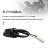 Kit com 2 Piscas LED de Montagem Embutida para Yamaha YZF R1 R3 R6 FZ1