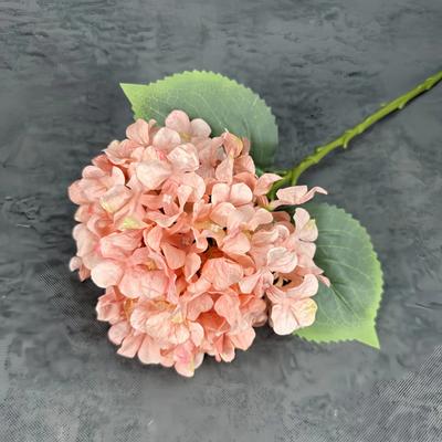 5Pcs Large Hydrangea Artificial Silk Flower Wedding Decoration Party Floral Layout Fake Flowers Hydrangea Bouquet Home Ornaments