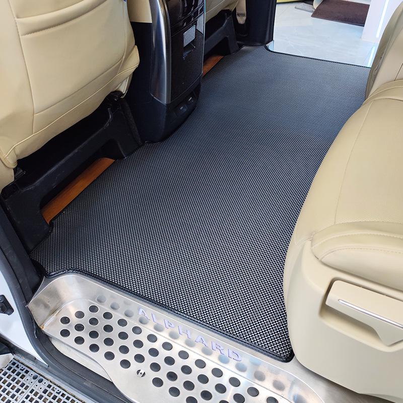 Toyota Alphard Floor Mats - Fits 24 Models, 20/30/40 Series, Full-Car Coverage, Right-Hand Drive, TPR Material