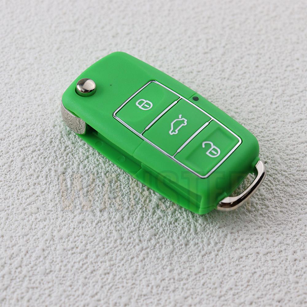 3 Buttons Car Key Fob Case Shell Housing for Volkswagen/VW Passat B5 B6 Tiguan Golf MK4 Seat Skoda EOS Scirocco Polo