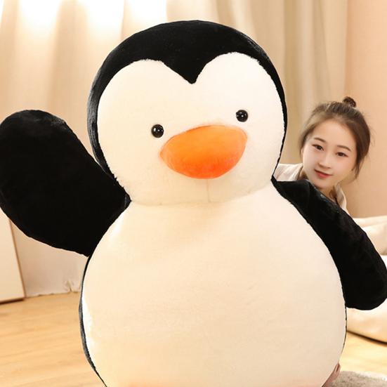 Penguin Plush Toy Ultra Soft Accompanying Doll Birthday Gift Cute Penguin Stuffed Animal for Children