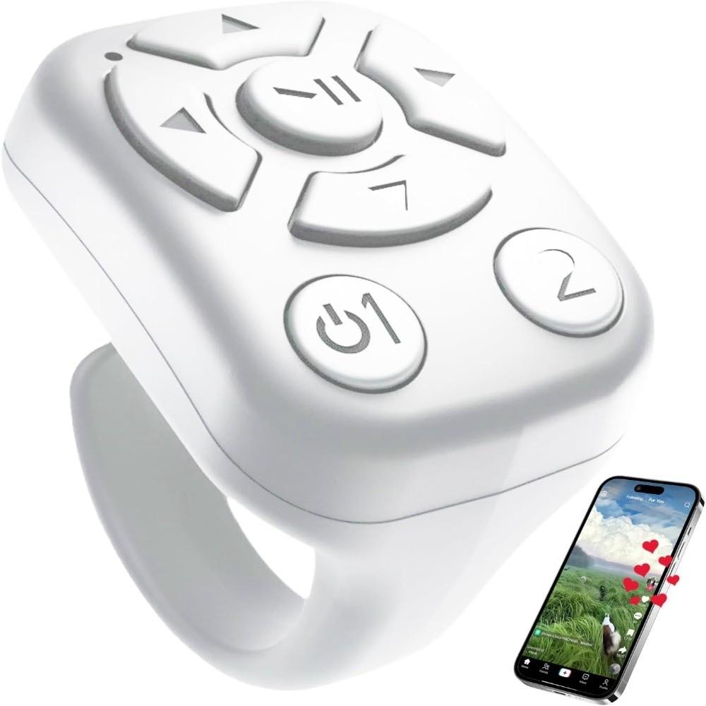 Wireless Design APP Scrolling Ring Bluetooth Technology Camera Shutter Smart Ring  E-Reader Control