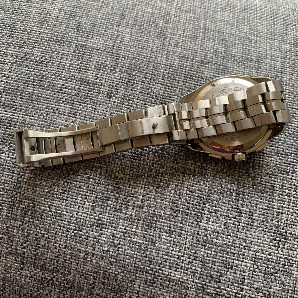 Used Watch, Casio, Oceanus, Silver x Blue