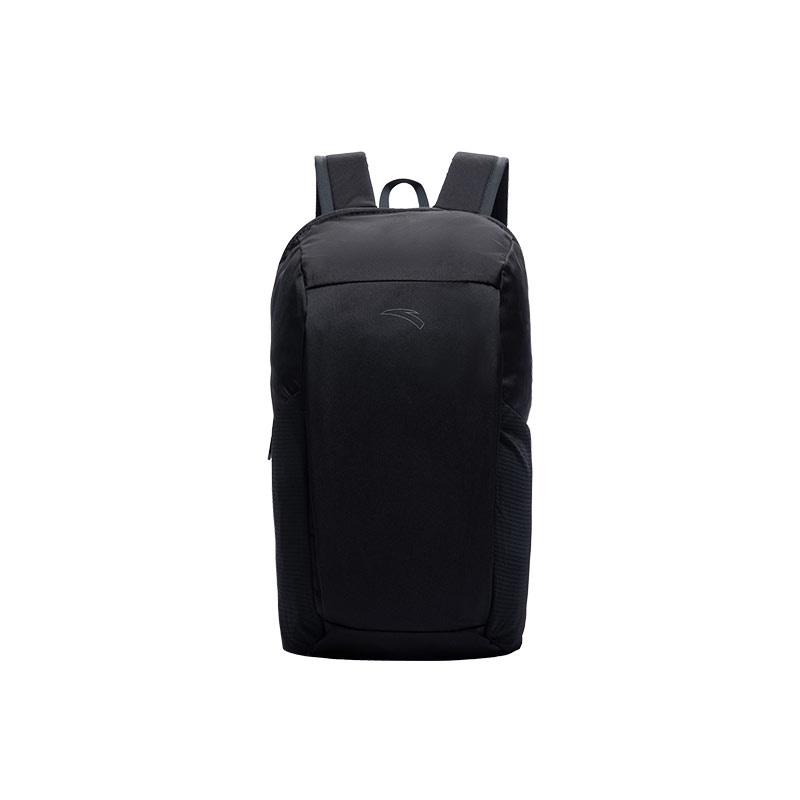 New Anta Running Collection Fabric Backpack Large Unisex Black 192435152U-1