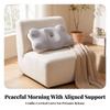 Neck Pillow with Cooling Cover Skin-Friendly Pillowcase Cozy