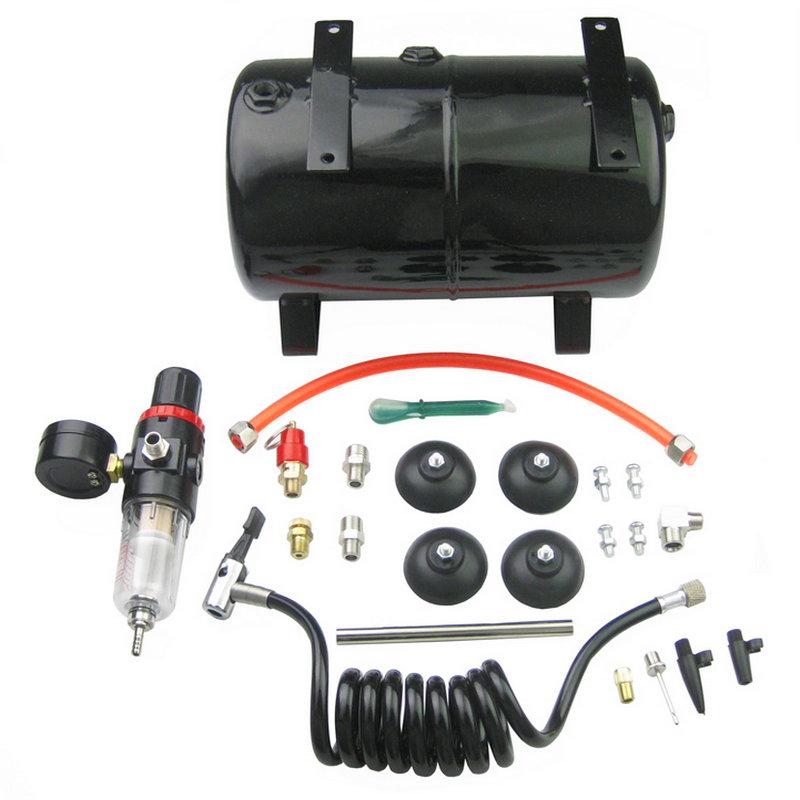 AS18B AS186 Model Air Pump Air Storage Tank Air Compressor Spray Pump 3.5L 4 Holes Air Tank
