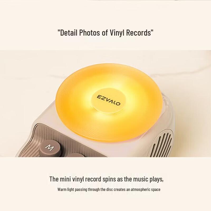 EZVALO Smart Aroma Diffuser Bluetooth Speaker with Night Light CN plug (adapter included)