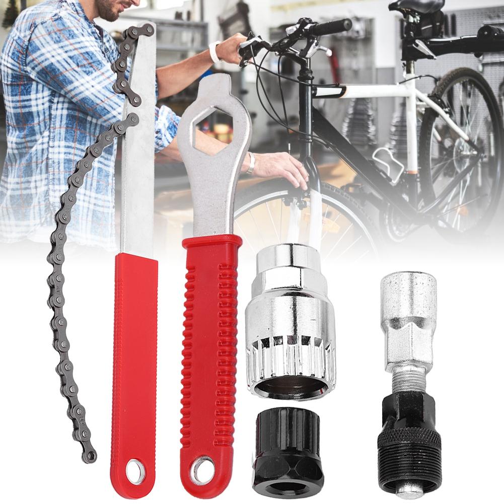 G501 Bicycle Repair Tool BracketFlywheelChainCrank Remover Multifunction Bike Accessory