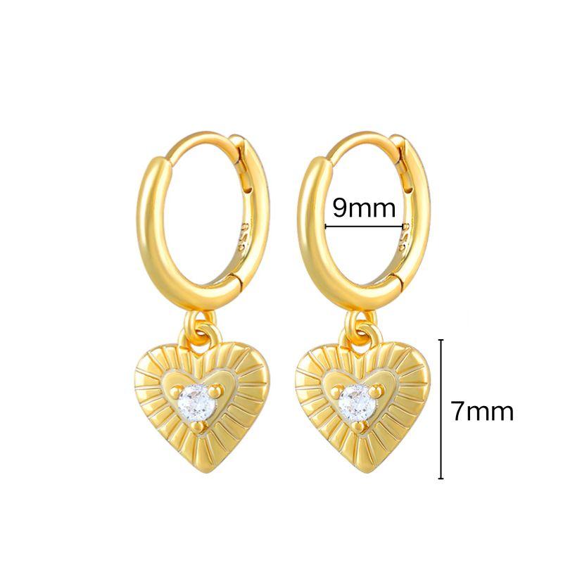 925 Silver Needle Vintage Geometric Pendant Earrings Round/Square/Shell Earrings for Women Fashion Jewelry Pendientes