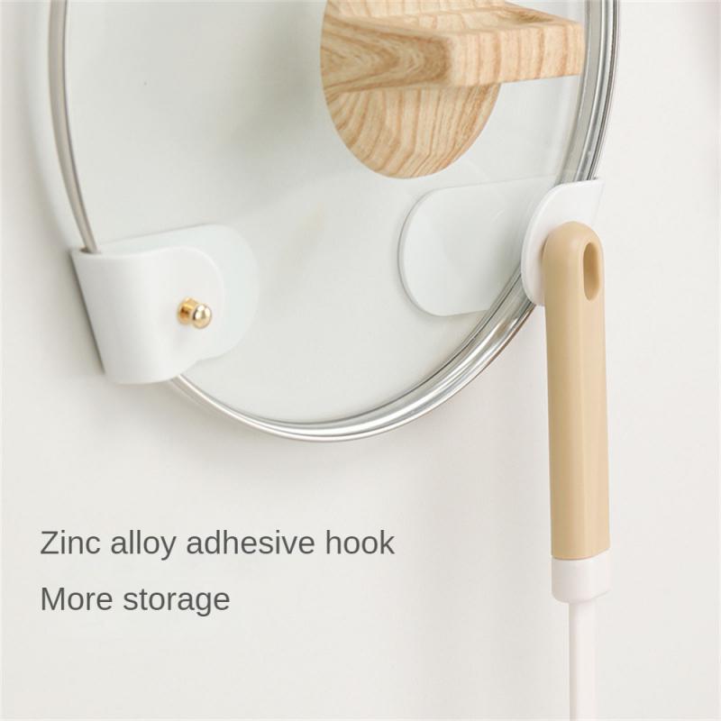 1/2SETS Lid Rack No Punching Adjustable Retraction New Type Kitchen Household Storage Collection Utensils