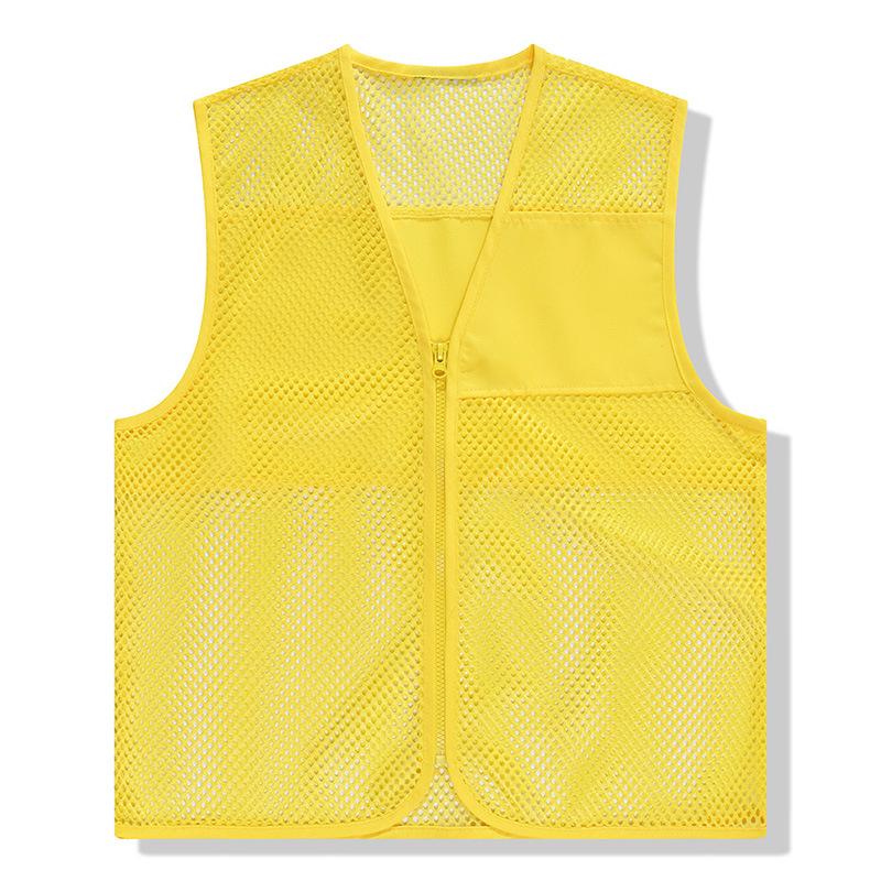 Custom Breathable Mesh Volunteer Vest with Logo