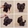 Siamkatze Kuscheltier Plüschtiere Schwarze Katze Plüsch Geburtstagsgeschenke Katzen Plüschtier Kinderspielzeug