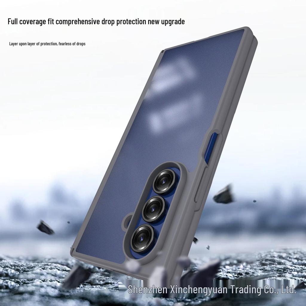 Samsung Z Fold7 Magnetische Stoßfeste Hülle - Vollständige Abdeckung, Hautgefühl, Schützendes Scharnier