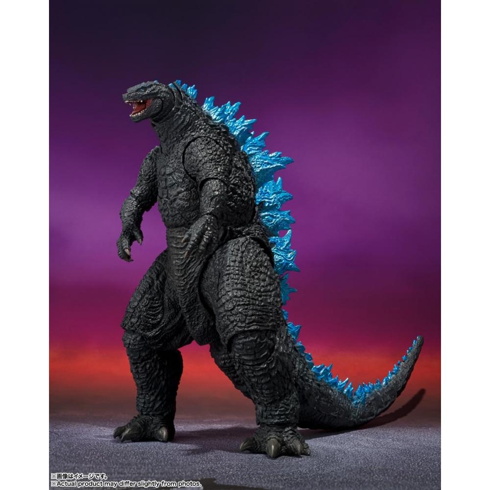 SH. Monster Arts GODZILLA FROM GODZILLA x KONG: NOVÁ ŘÍŠE (2024) Pohyblivá figurka Godzilla x Kong New Empire přibližně 160 mm PVC lakovaná