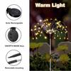 LED Solar Feuerwerk Lichter Außen Wasserdicht Solar Garten Lichterkette Für Rasen Gehweg Terrasse Hof Party Weihnachtsdekoration