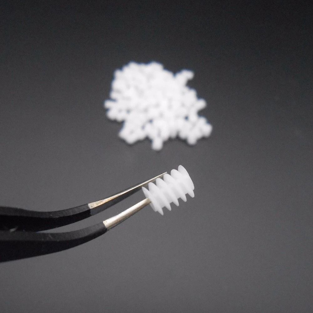 100PCS High Quality Toy Accessories DIY Worm Gear 2A Turbine Bore Worm Gear Turbine Reduction Gear