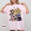 Retro Halloween Shirts for Women Summer New Styles for Unisex and Women Casual and Fashionable Streetwear