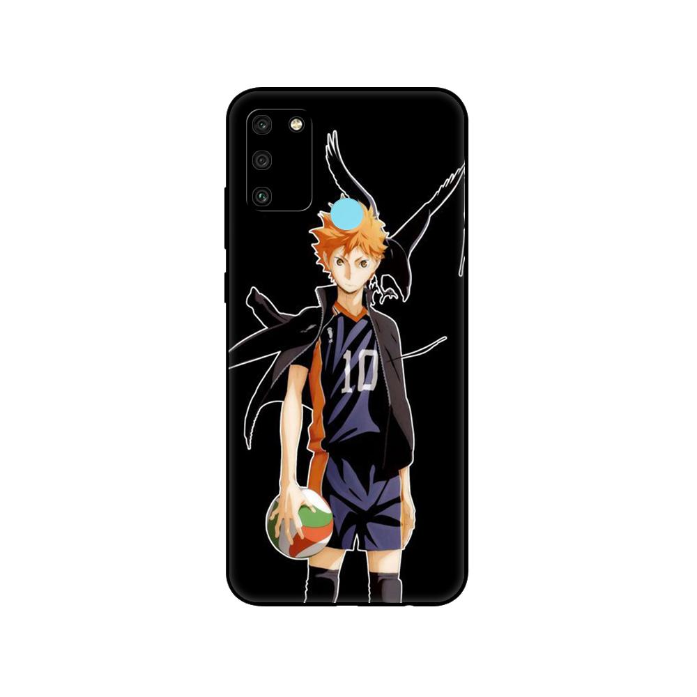 Schwarze TPU-Hülle für Huawei Honor 8a Prime 8s Prime 9 Lite Honor 9A 9C 9X Premium 9x Pro 9S Hülle Tsukishima Pathetic Haikyuu