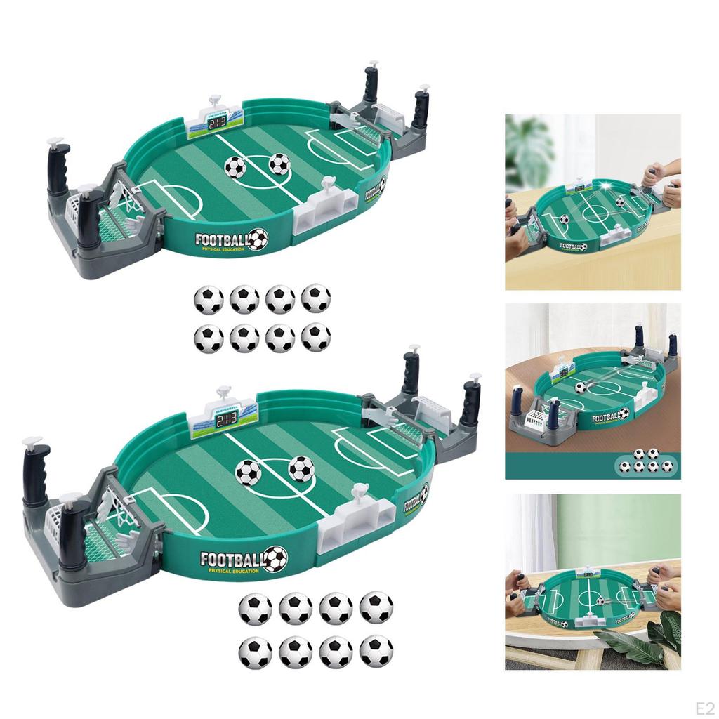 Compact Tabletop Soccer Game for Fun Family Competitions