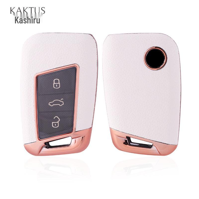 KAKTUS Car Key Case for Volkswagen Magotan, CC, Passat – Protective Cover