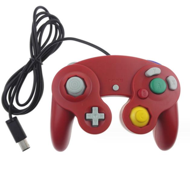 NGC Kabelgebundener Gamecontroller mit Farbkreuz für Konsole