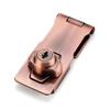 90 Degrees Rotation Knob Keyed Locking Hasp Double Door Cabinet Lock Twists Knob Keyed Locking Hasp Easy to Install