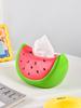Advanced Sense Watermelon Tissue Box Desktop Home Ceramic Living Room Porch Coffee Table Decoration Portable Creative Paper Box
